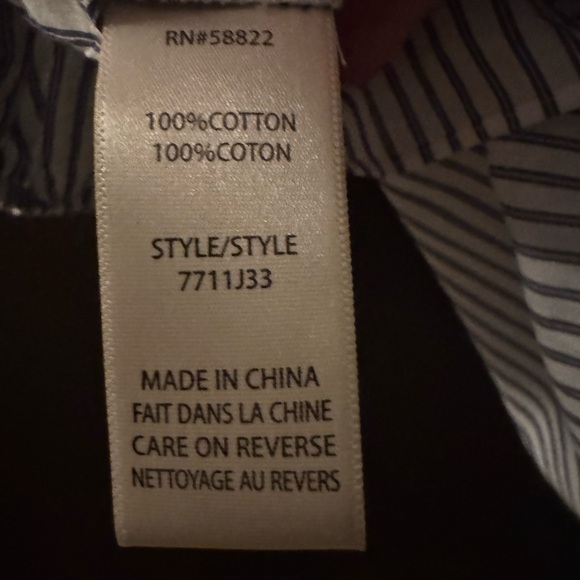 NWT Max Studio Striped Ruffle Tiered Sleeves Top - Picture 8 of 9